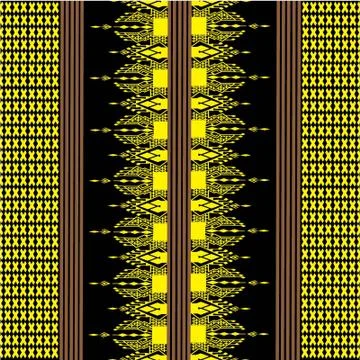 Geometric Ethnic pattern Stock Illustration