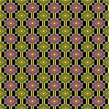 Geometric Ethnic pattern Stock Illustration