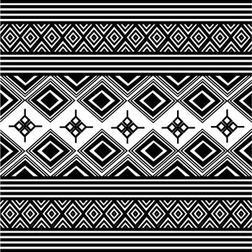 Geometric Ethnic pattern Stock Illustration