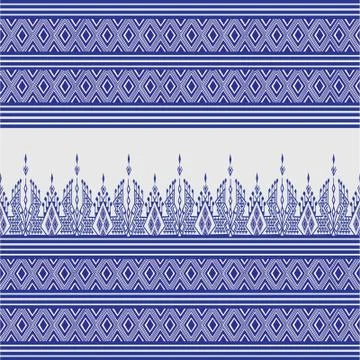 Geometric Ethnic pattern Stock Illustration