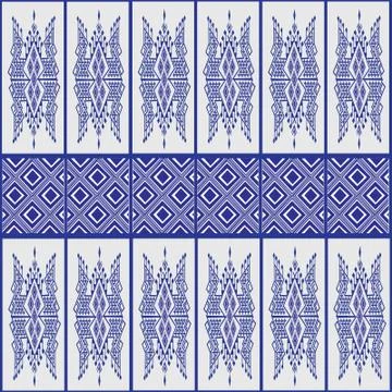 Geometric Ethnic pattern Stock Illustration