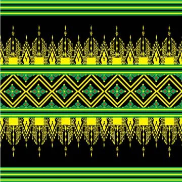 Geometric Ethnic pattern Stock Illustration