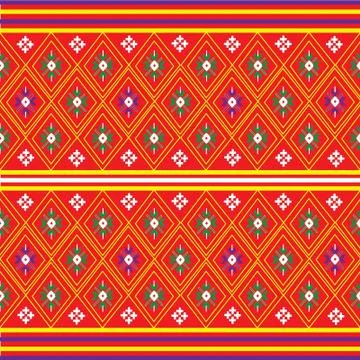 Geometric Ethnic pattern Stock Illustration