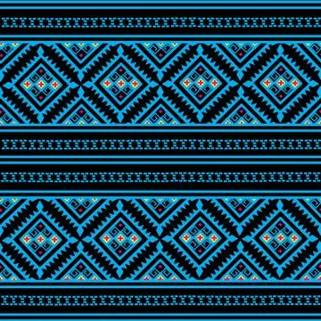 Geometric Ethnic pattern Stock Illustration