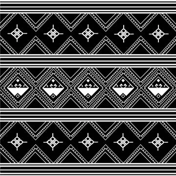 Geometric Ethnic pattern Stock Illustration