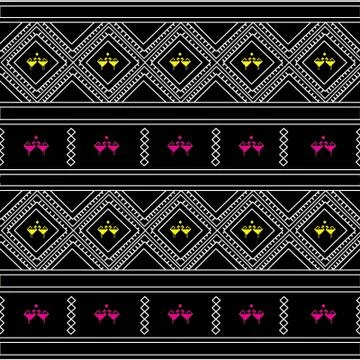 Geometric Ethnic pattern Stock Illustration