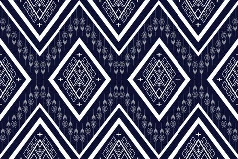 Geometric Ethnic pattern Stock Illustration