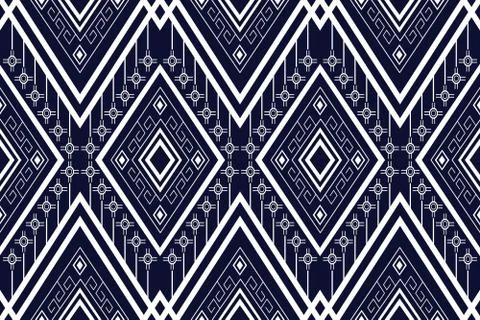 Geometric Ethnic pattern Stock Illustration