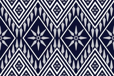 Geometric Ethnic pattern Stock Illustration
