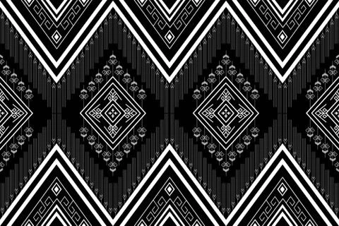 Geometric Ethnic pattern Stock Illustration