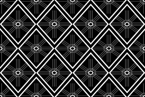 Geometric Ethnic pattern Stock Illustration