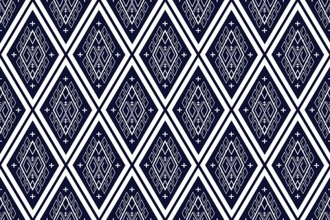 Geometric Ethnic pattern Stock Illustration