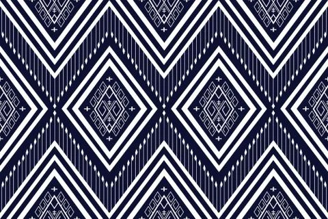 Geometric Ethnic pattern Stock Illustration