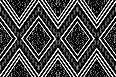 Geometric Ethnic pattern Stock Illustration