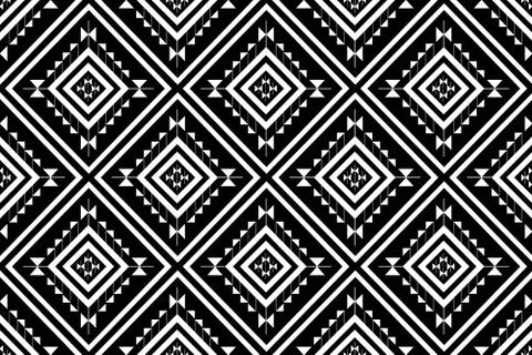 Geometric Ethnic pattern Stock Illustration