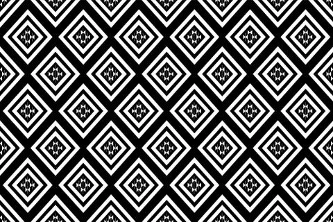 Geometric Ethnic pattern Stock Illustration