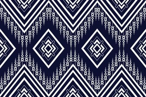 Geometric Ethnic pattern Stock Illustration