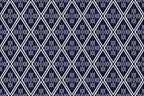 Geometric Ethnic pattern Stock Illustration