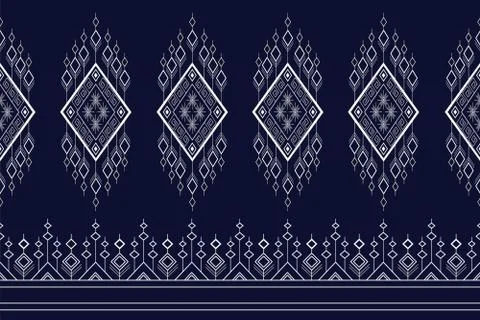 Geometric Ethnic pattern Stock Illustration