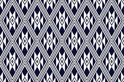 Geometric Ethnic pattern Stock Illustration