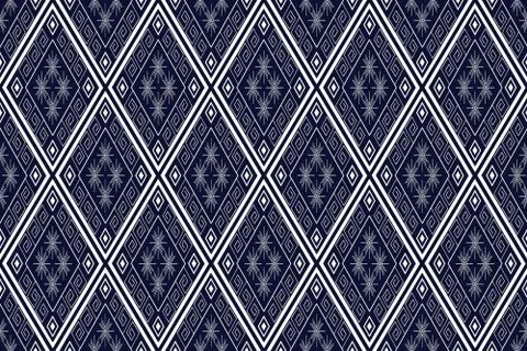 Geometric Ethnic pattern Stock Illustration