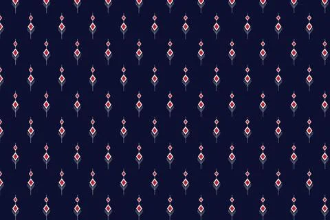 Geometric Ethnic pattern Stock Illustration