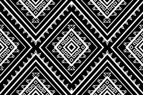 Geometric Ethnic pattern Stock Illustration