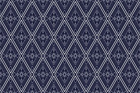 Geometric Ethnic pattern Stock Illustration