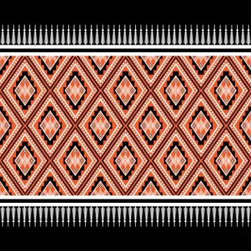 Geometric Ethnic pattern Stock Illustration