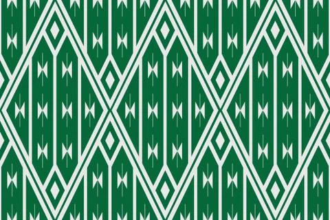 Geometric Ethnic pattern Stock Illustration
