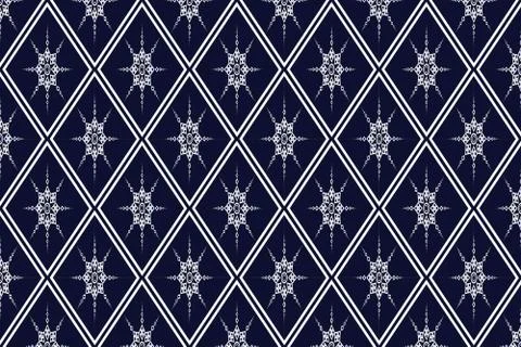 Geometric Ethnic pattern Stock Illustration