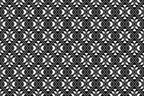 Geometric Ethnic pattern Stock Illustration