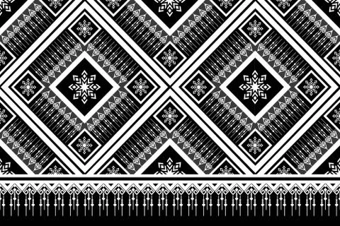 Geometric Ethnic pattern Stock Illustration