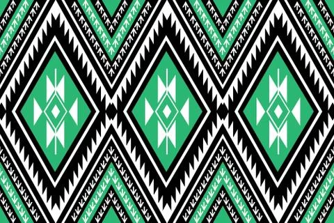 Geometric Ethnic pattern Stock Illustration