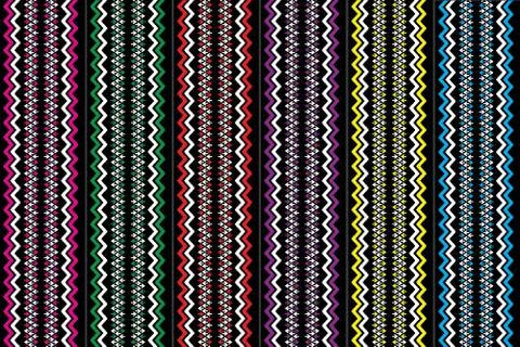 Geometric Ethnic pattern Stock Illustration