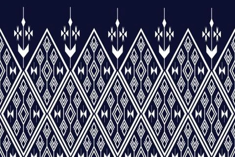 Geometric Ethnic pattern Stock Illustration