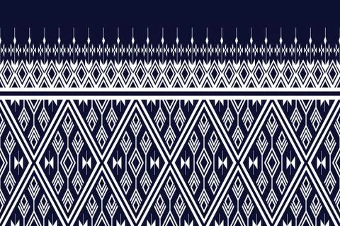 Geometric Ethnic pattern Stock Illustration