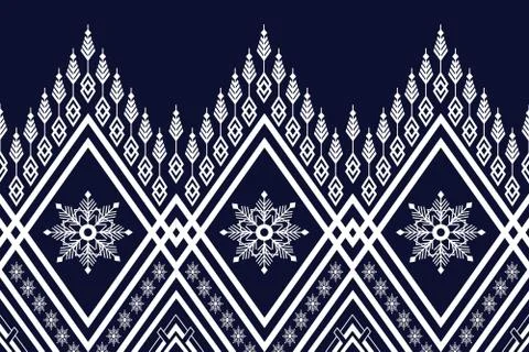 Geometric Ethnic pattern Stock Illustration
