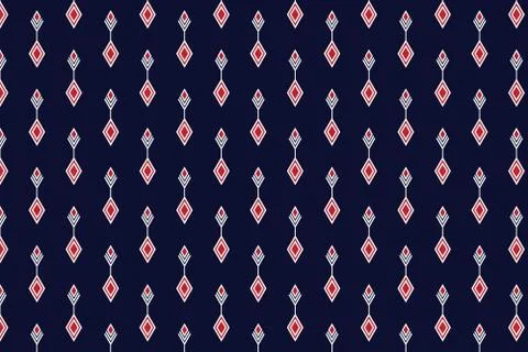 Geometric Ethnic pattern Stock Illustration