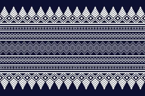Geometric Ethnic pattern Stock Illustration
