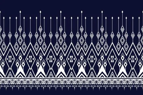 Geometric Ethnic pattern Stock Illustration