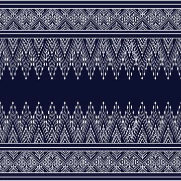 Geometric Ethnic pattern Stock Illustration