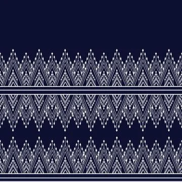 Geometric Ethnic pattern Stock Illustration