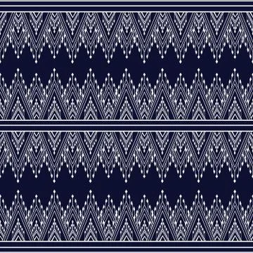 Geometric Ethnic pattern Stock Illustration