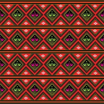 Geometric Ethnic pattern Stock Illustration