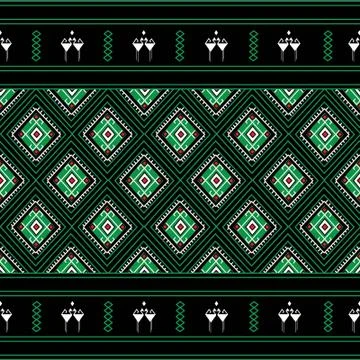 Geometric Ethnic pattern Stock Illustration