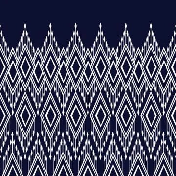 Geometric Ethnic pattern Stock Illustration