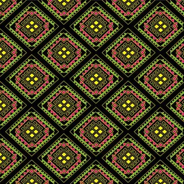 Geometric Ethnic pattern Stock Illustration