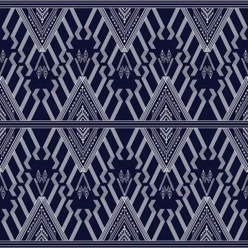 Geometric Ethnic pattern Stock Illustration