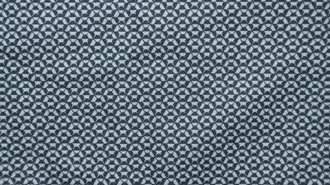 Geometric ethnic pattern made with straw in black and white. knitting fabri.. Stock Photos